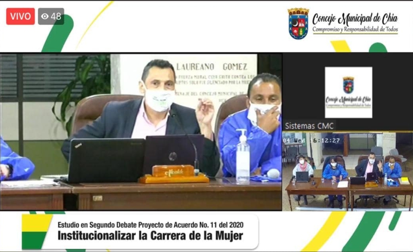 SESION CONCEJO CARRERA MUJER 16 JUNIO