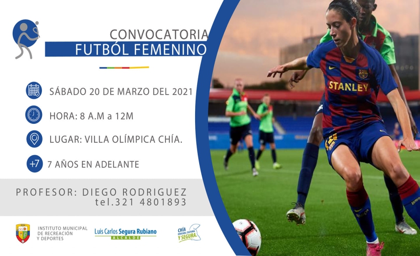 CONVOCATORIA FEM FUTBOL 20 MARZO