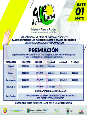 Premiacion giro de la luna